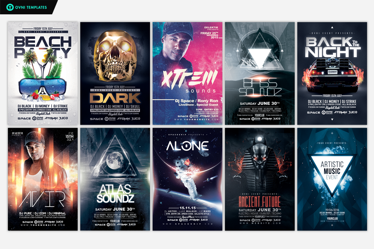 100 MASSIVE Flyer Bundle 94%OFF, a Flyer Template by OVNI-TEMPLATES (Photo 2 of 11)