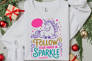 The Unicorn Pack Svg Bundle, an Object Graphic by DollarSmart (Thumbnail 5 of 6)