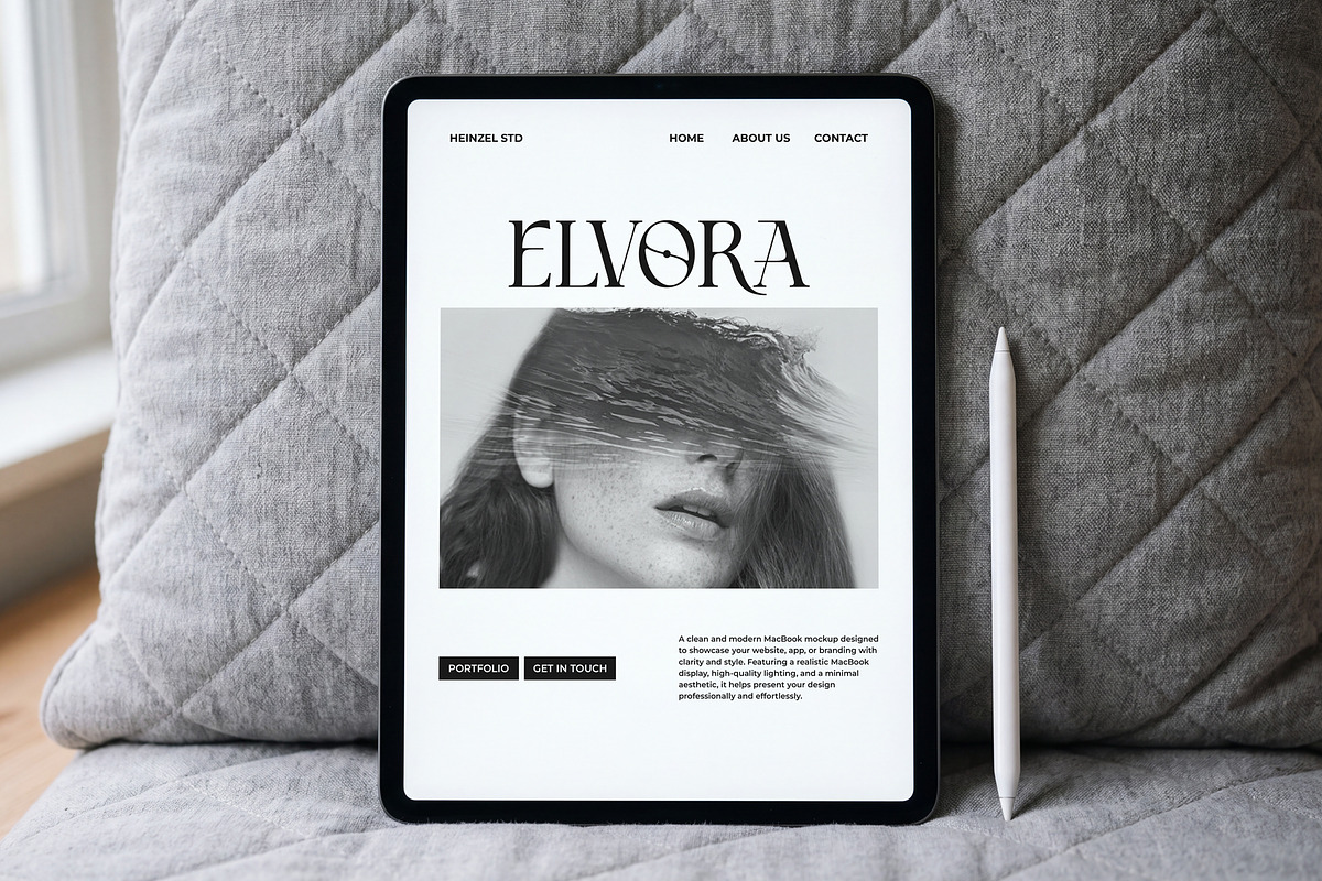 Atteliora Elegant Serif Font, a Serif Font by Heinzel Std (Photo 8 of 13)