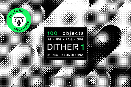 Dither 1, an Object Graphic by kloroform
