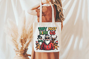 Black Santa PNG, Hip Hop PNG, an Illustration by Libby Wishes (Thumbnail 5 of 5)