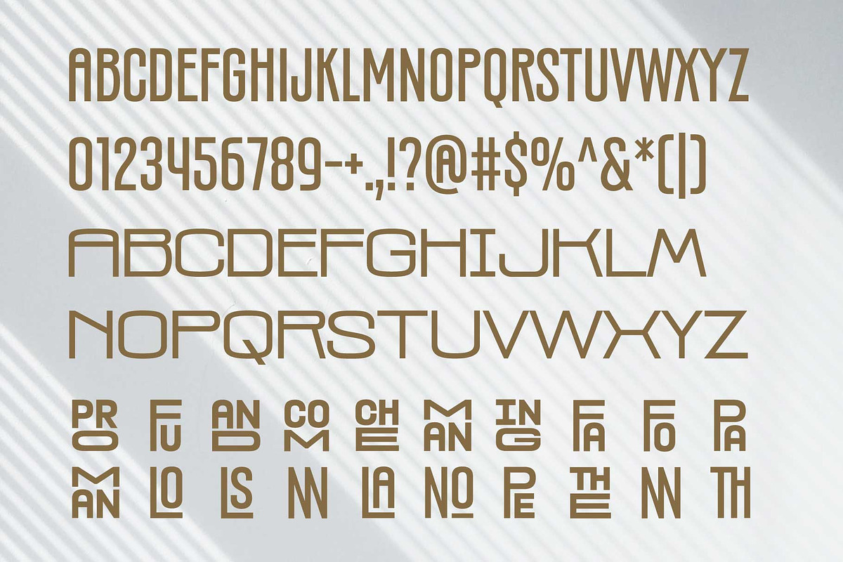 Silverandes; Condensed Display Font, a Font by Eko Bimantara (Photo 6 of 12)