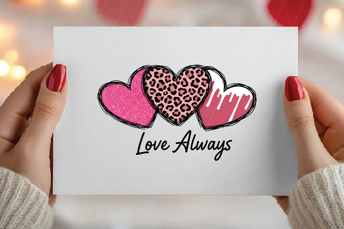 Valentine Day Png, Leopard Heart Png, an Illustration by DreamPrint404 (Photo 7 of 8)