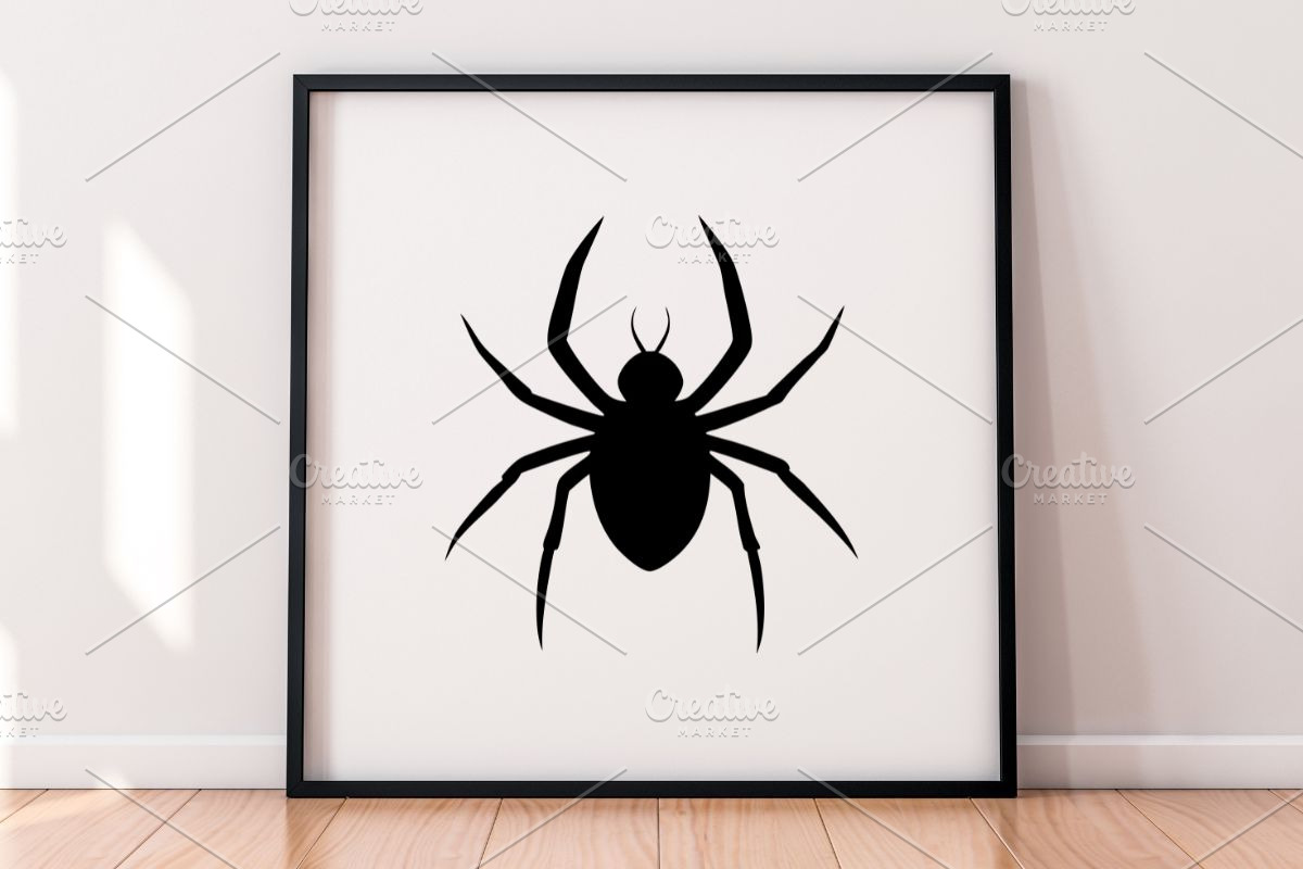 Spider Silhouette SVG, an Animal Illustration by newminddesign (Photo 4 of 5)