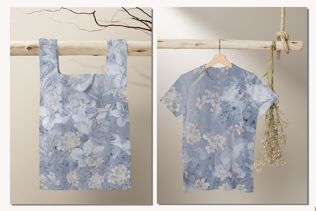 Seamless Flower Pattern, a Pattern Graphic by Suna Kosem (Photo 7 of 9)