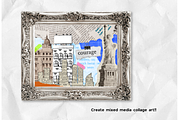 Collage Brushes - Procreate, a Brush Add-On by Wicked Creative (Thumbnail 12 of 13)