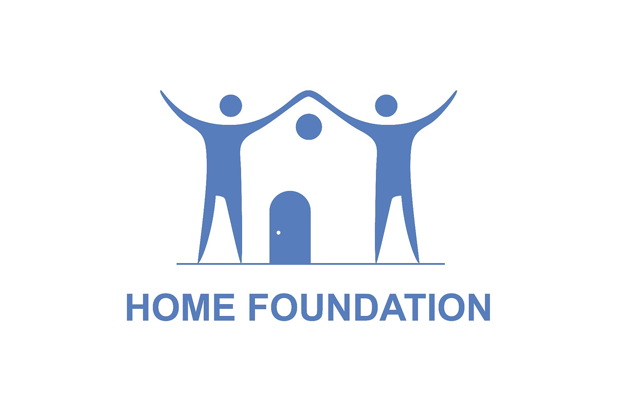 Home foundation with two persons, a Person Illustration by LogosDen (Photo 1 of 3)