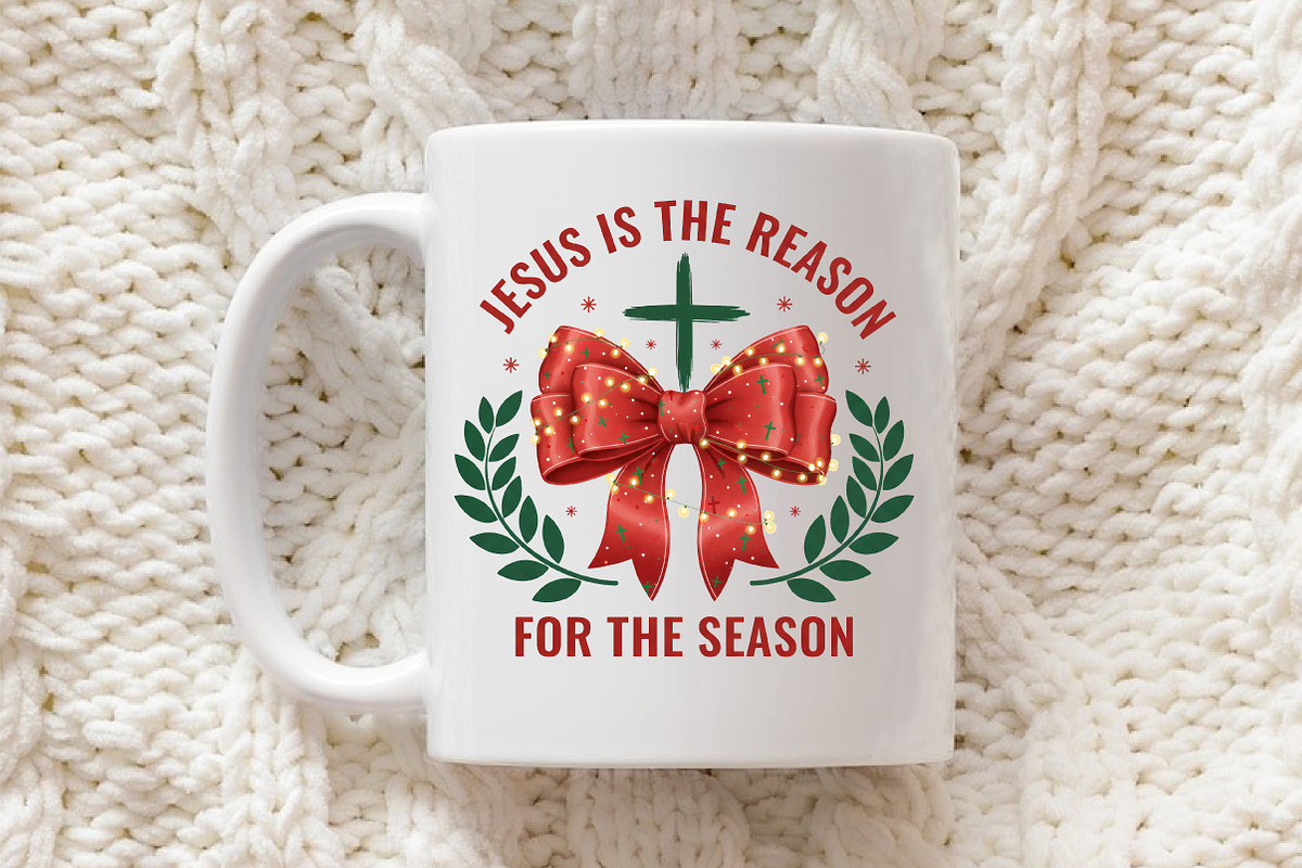 Jesus is the Reason for the Season P, an Illustration by Libby Wishes (Photo 2 of 7)