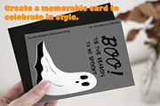 Modern Halloween Card / Invitation, a Card Template by AestheticArchitect (Thumbnail 3 of 4)