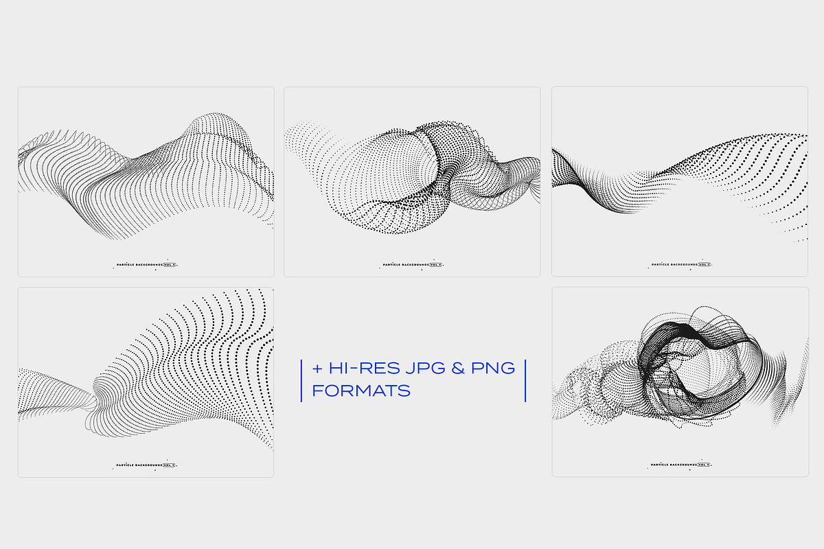 Particle backgrounds vol 7, an Illustration by blauananas (Photo 5 of 6)