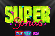 3D Grid Glossy Text Effect, a Layer Style Add-On by Matsero (Thumbnail 1 of 4)