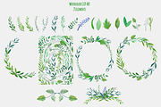 Watercolor Botanical Clipart, an Illustration by Annakristal (Thumbnail 2 of 2)
