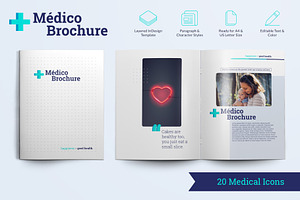 Médico Brochure Template