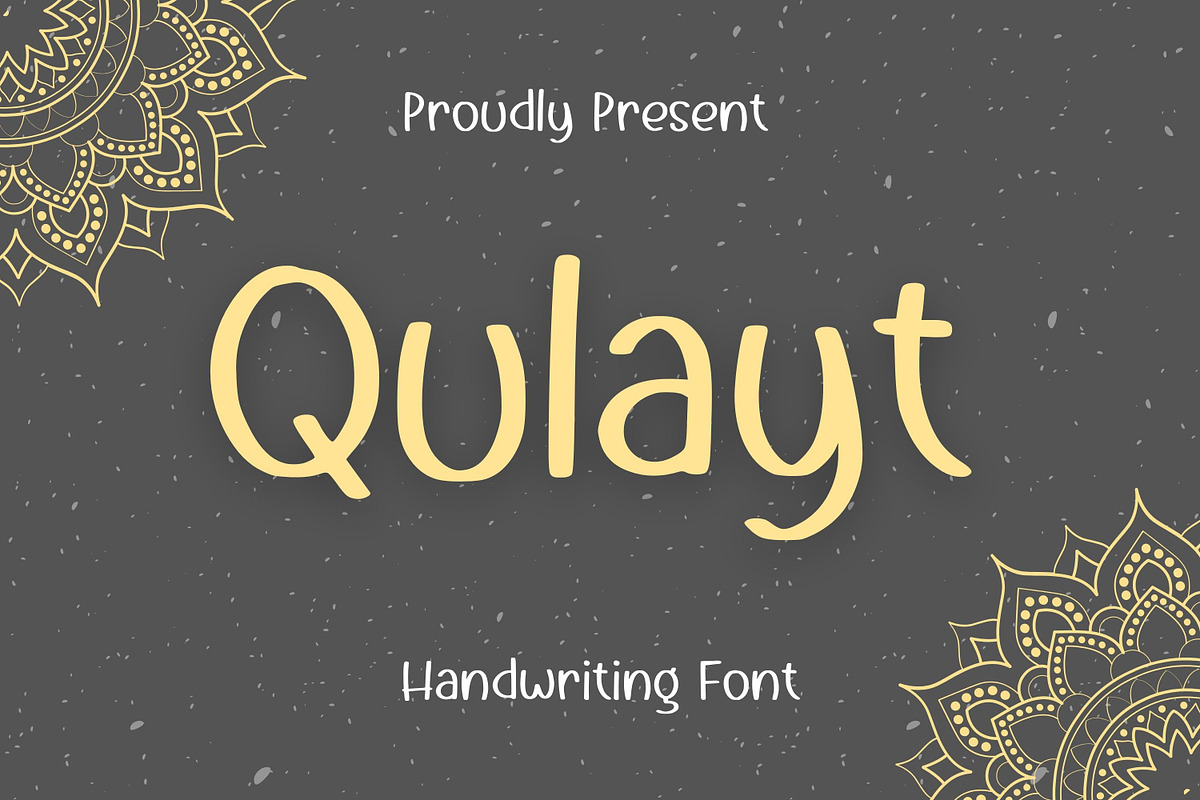 Qulayt, a Handwritten Font by Aisyah (Photo 1 of 4)