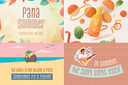 The Summer Vibes Font Bundles, a Sans Serif Font by Attype (Thumbnail 5 of 16)