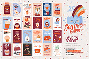 Valentines day cads PART 1, an Animal Illustration by Ruslana Lubenets (Thumbnail 3 of 7)