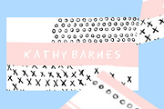 KATHY - Modern Business Card, a Business Card Template by cadinera (Thumbnail 2 of 6)