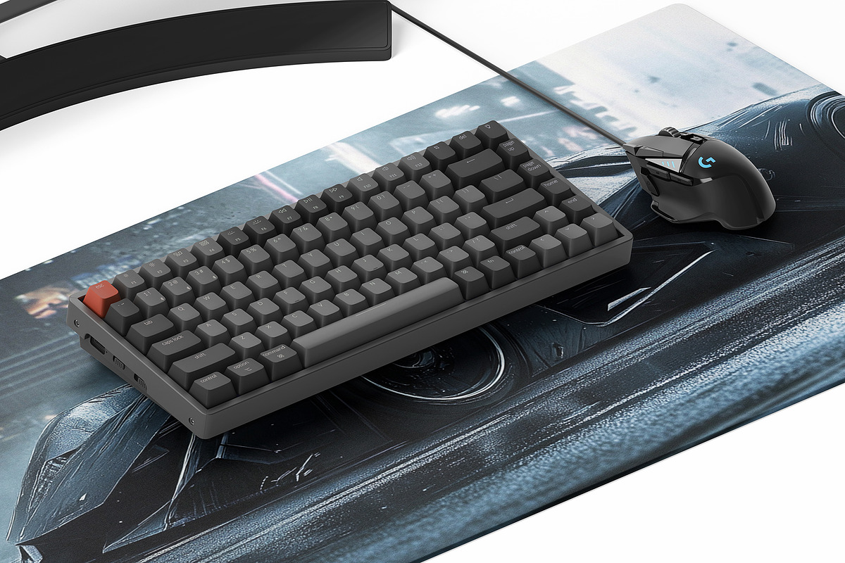 Desk mat mockup 6 PSD fully editable, a Household Mockup by GraphicVil (Photo 6 of 9)