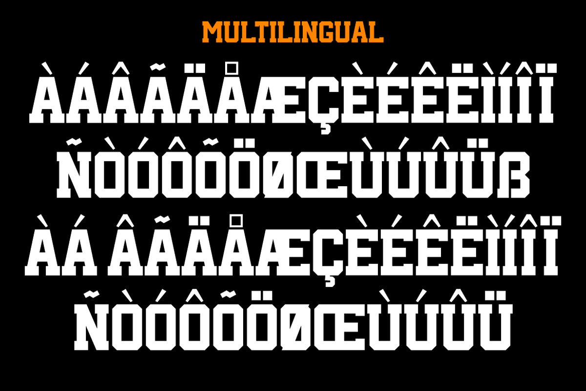 Desporm - Sport Display Typeface, a Serif Font by MaikoHatta (Photo 7 of 8)