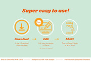 Bold Instagram Post Templates, a Social Media Template by Hell Yeah Designs (Thumbnail 4 of 7)