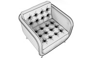 Brando armchair, a Furniture 3D Model by inDahouze (Thumbnail 10 of 10)