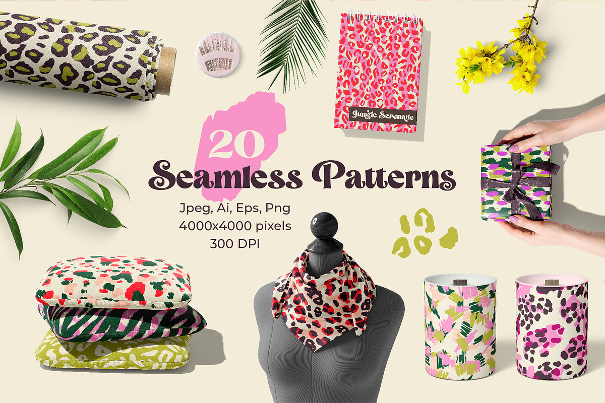Animal Print Seamless Pattern, a Pattern Graphic by AnnArt (Photo 2 of 8)