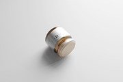 Amber Glass Jar Mockup, a Cups & Container Mockup by pmvch (Thumbnail 5 of 10)