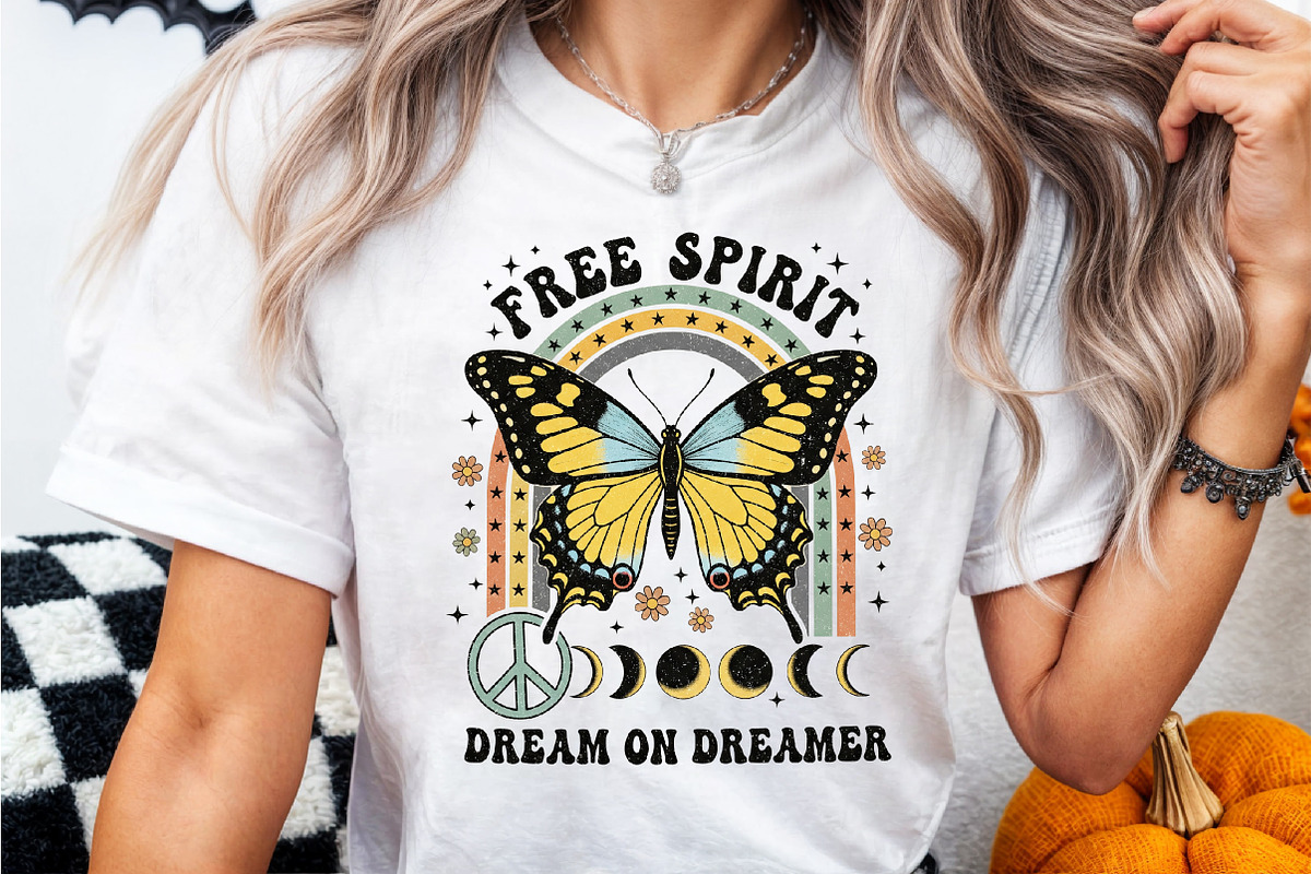 Free Spirit Dream On Dreamer Png, a Seasonal Illustration by Rose Art (Photo 2 of 4)