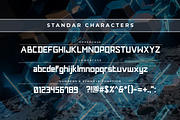 Space Town - Stencil Logo Font, a Sans Serif Font by Bale Type (Thumbnail 8 of 9)