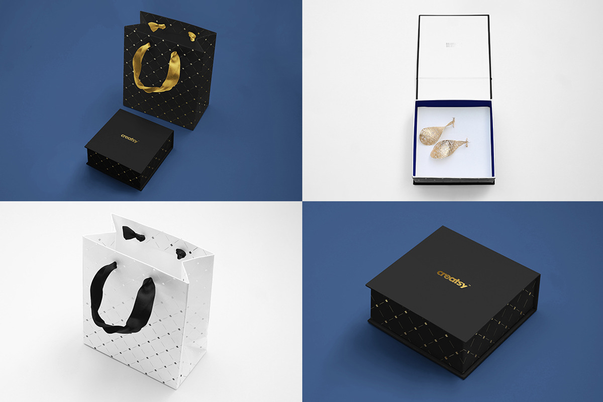 Jewelry Box Mockup Set, a Product Mockup by Creatsy (Photo 5 of 12)