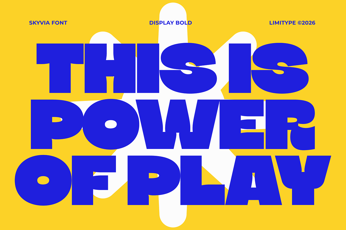Skyvia - Bold Inktrap Font, a Sans Serif Font by limitype (Photo 2 of 12)