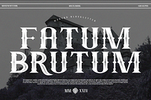 Fatum Brutum - Modern Blackletter