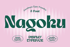 Nagoku Font Family