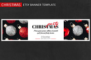 ETSY Christmas Banner Template, a Templates & Theme by illycreative (Thumbnail 2 of 16)