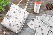 Big Adventure | Sketched Set, a Pattern Graphic by Julia Shvets (Thumbnail 2 of 7)