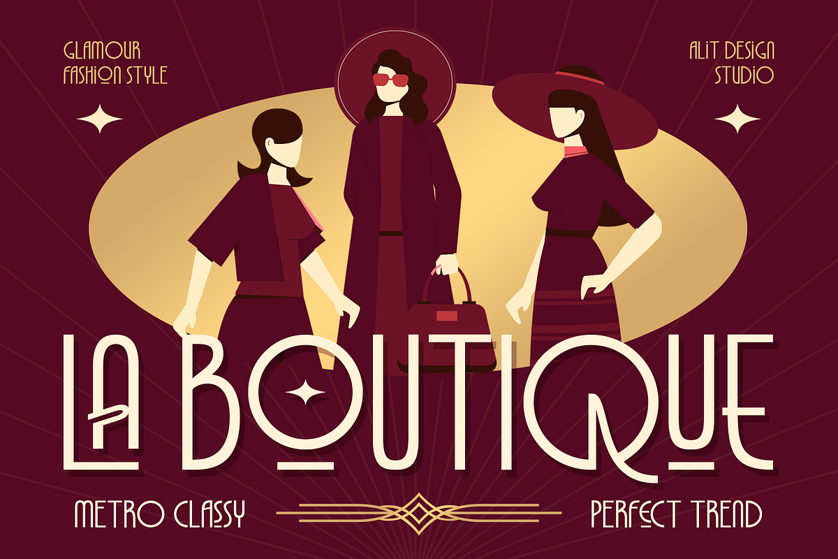 Decofun Typeface, a Sans Serif Font by alit design (Photo 5 of 15)