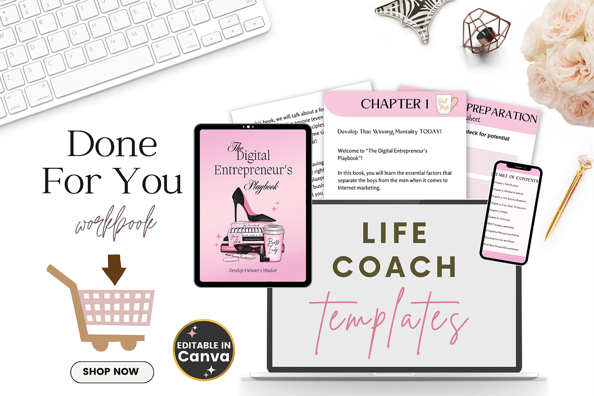 The Digital Entrepreneur's Playbook, a Templates & Theme by bellaROSEworkshop (Photo 10 of 10)