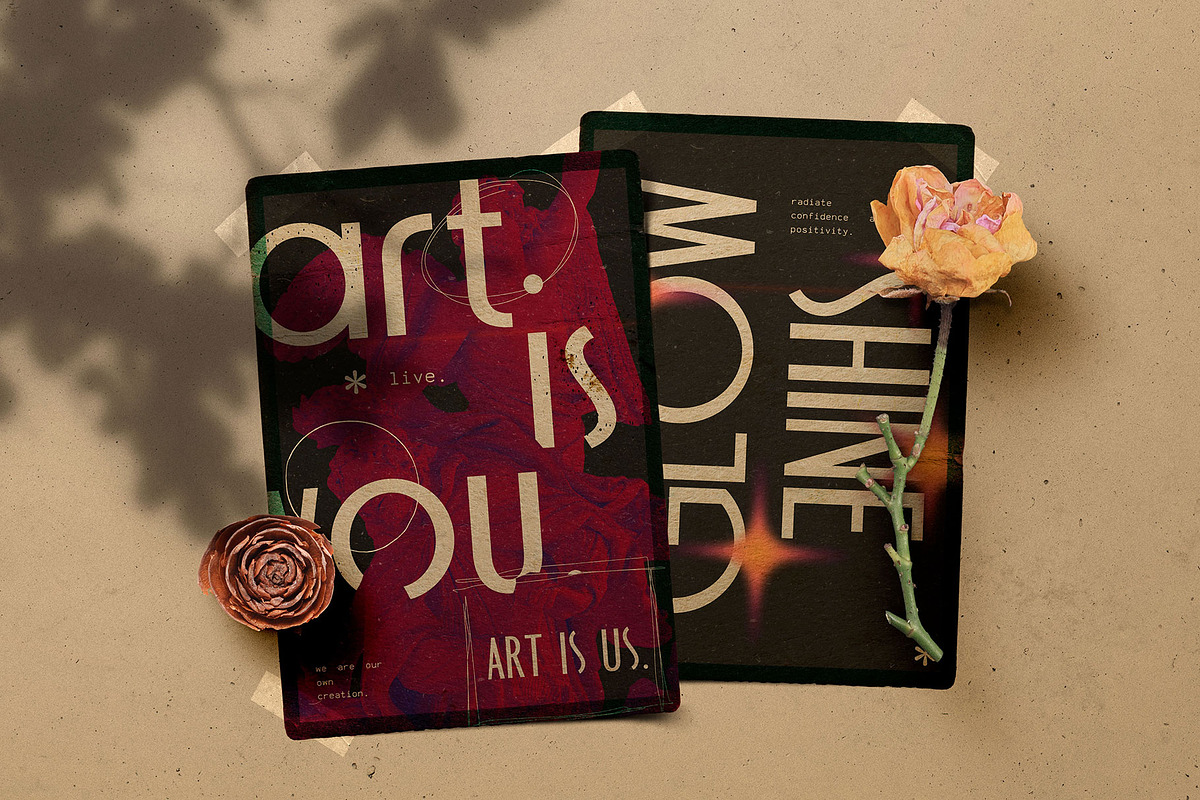Catrose | Retro Sans, a Sans Serif Font by Almeera Std (Photo 8 of 8)