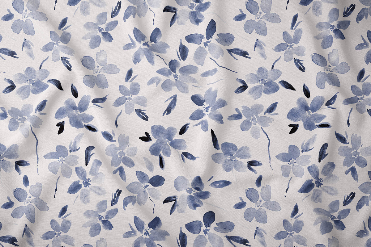 Bloom in Sardinia - pattern, a Pattern Graphic by Katerina Tova (Photo 9 of 9)