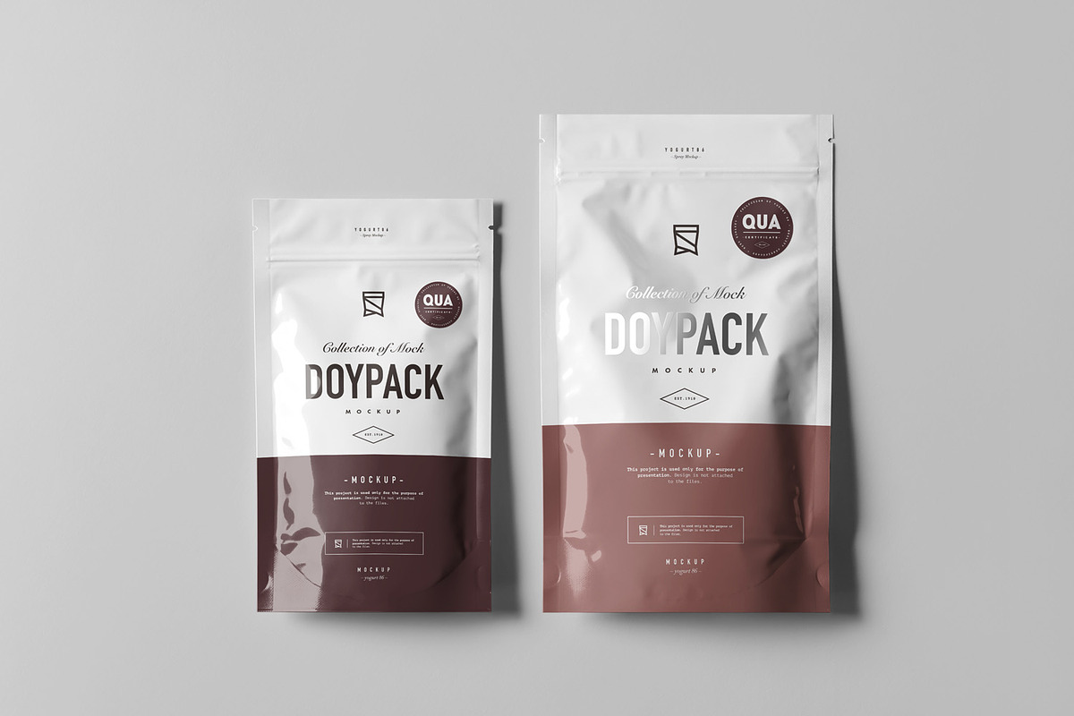 Doypack Mock-up 2, a Cups & Container Mockup by Yogurt86 (Photo 7 of 12)