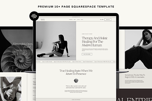 Website Template Squarespace: Tate
