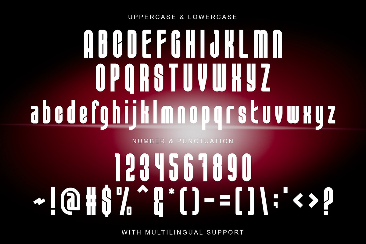 ASTEROID TYPE - Futuristic Font, a Sans Serif Font by StringLabs (Photo 11 of 12)