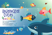 Cute fish and sealife design bundle, an Object Graphic by Doodle emporium (Thumbnail 1 of 11)