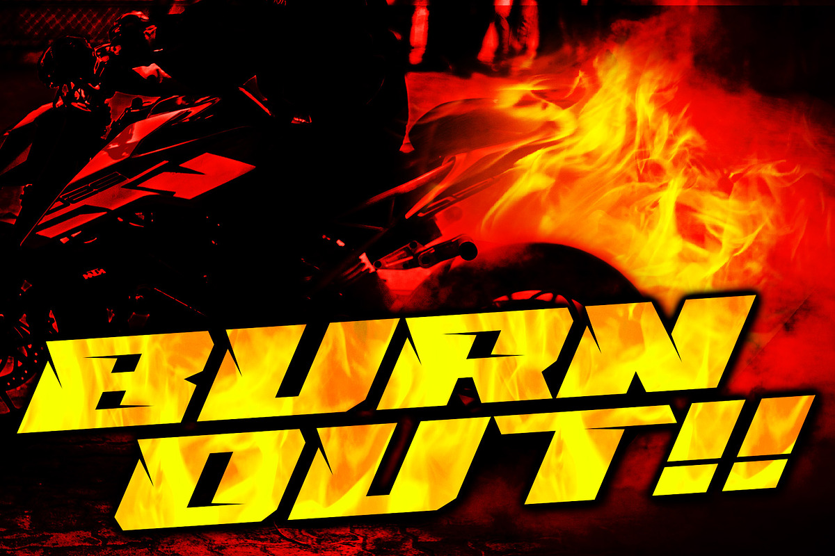Highrace Racing Font, a Font by Multype Studio (Photo 6 of 10)