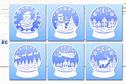 Christmas Snow Globe Bundle, a Graphic by Digital_Craftyfox (Thumbnail 8 of 15)