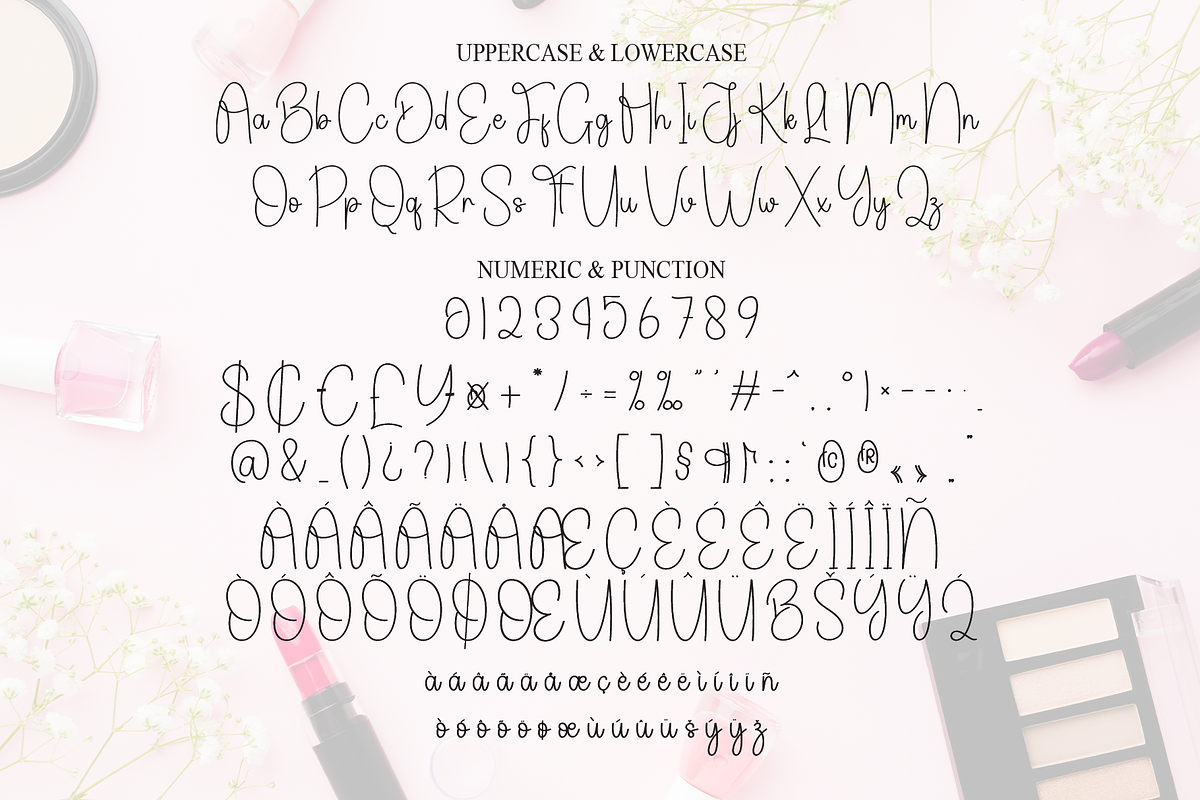Beauty | Script Font, a Handwritten Font by Scratchones (Photo 8 of 9)