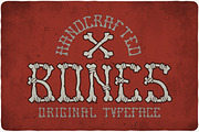 Bones Typeface, a Symbol Font by VozzyStock (Thumbnail 1 of 5)