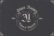 Rajjah Familia - Blackletter family, a Blackletter Font by creativemedialab (Thumbnail 9 of 10)