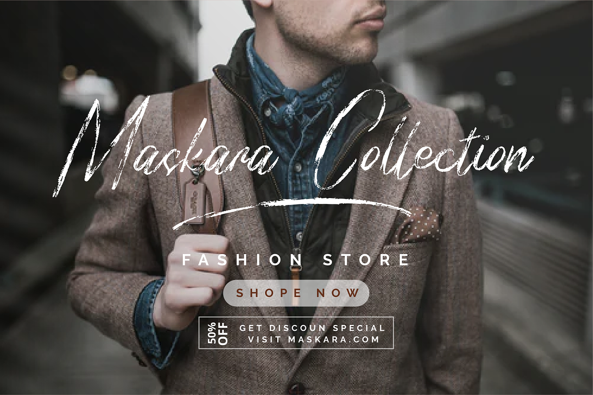 Baskuline Hand Brush Typeface, a Script Font by zeenesia (Photo 7 of 10)