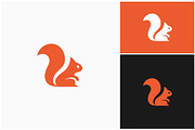 Squirrel Chipmunk Illustration Logo, a Branding & Logo Template by ika trisiana (Thumbnail 1 of 2)